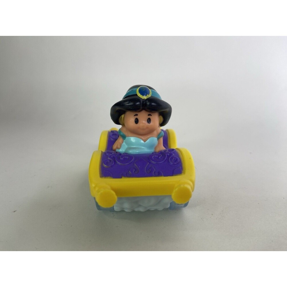 Fisher Price Little People Disney Princess Jasmine Magic Carpet Wheelies Aladdin